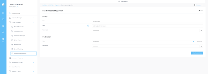 imap sync settings